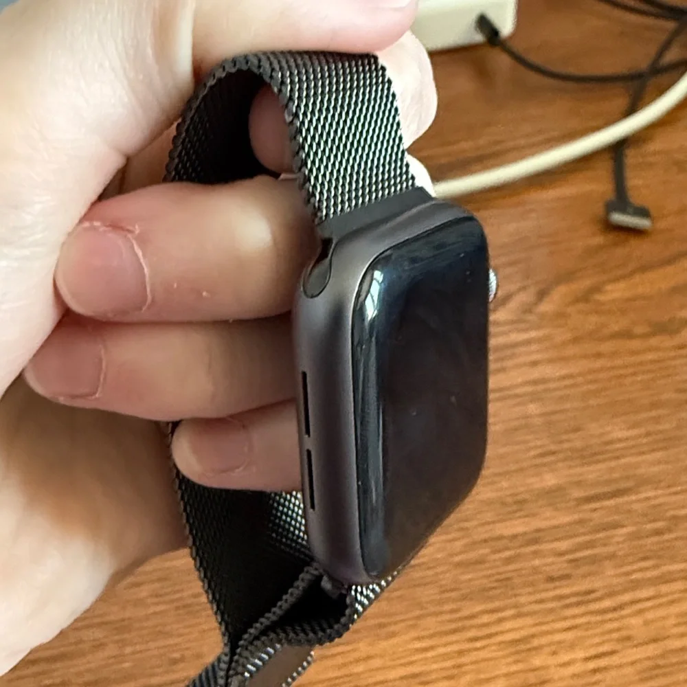 Black Milanese Loop Watch Band